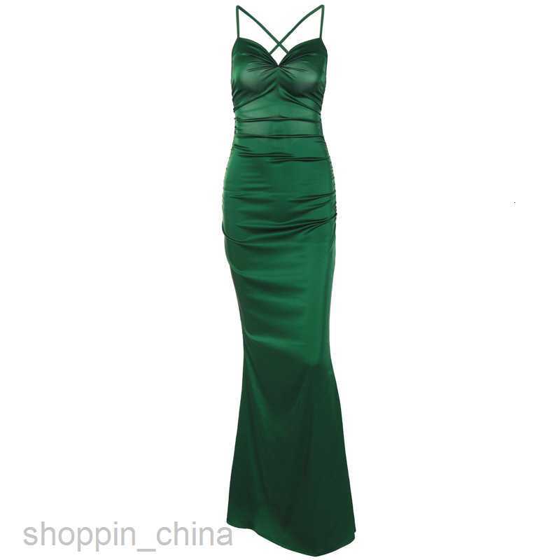 Basic Casual Women Dresses Summer New Women's Sexy Strap Open Back Fashion Sleeveless Pleated Dress Women