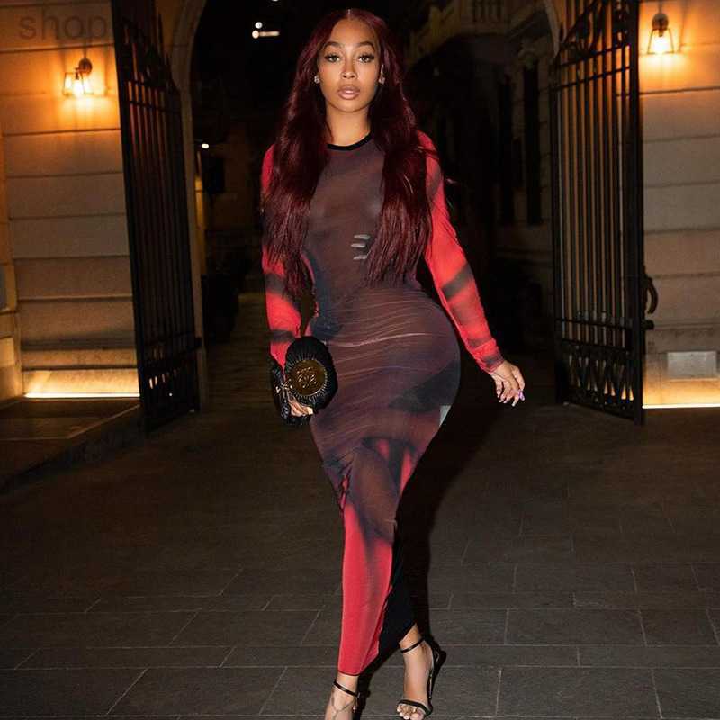 Basic Casual Dresses Spring Women's New Fashion Street Style Colored Slim Fit Long Sleeve Wrapped Hip Fit Long Dress