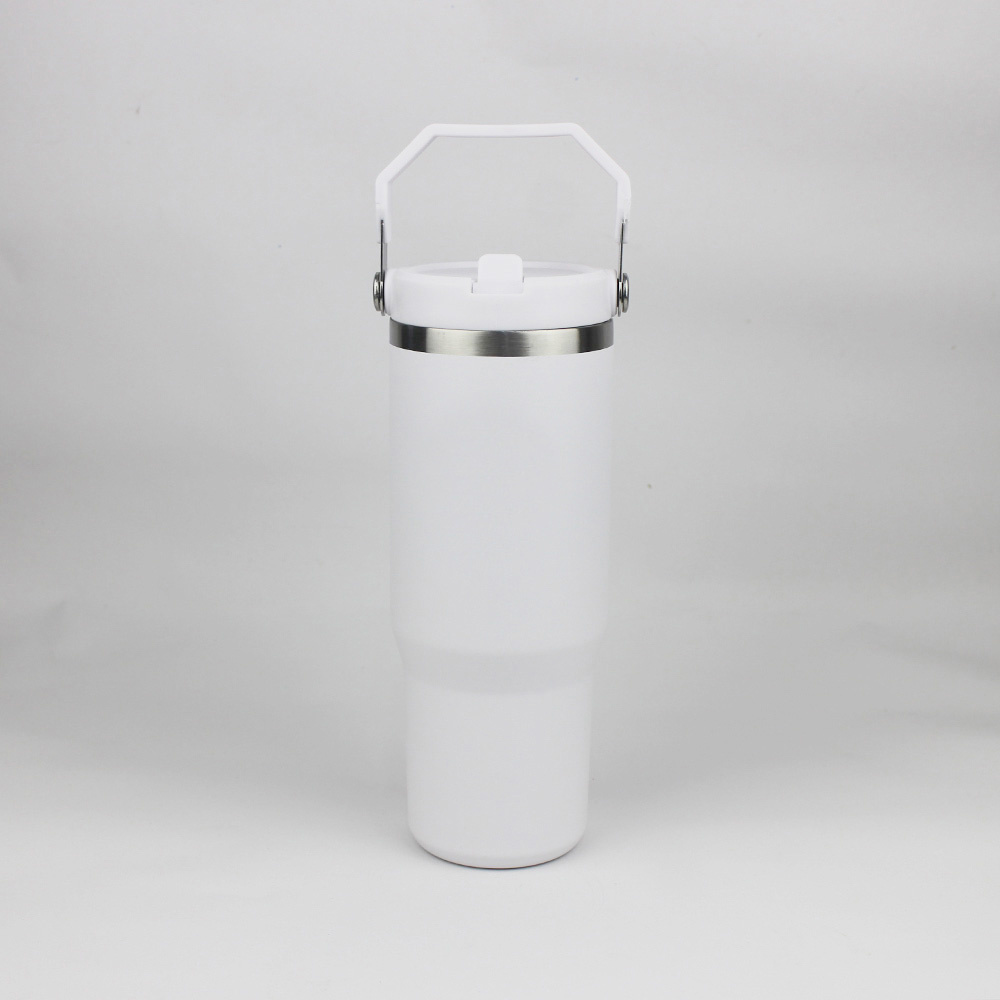 H2.0 30oz/887ml CUP Tumbler Leopard with Straw Lids Stainless Steel 30 oz Coffee Termos Car Mugs Vacuum Cup 2024 NEW