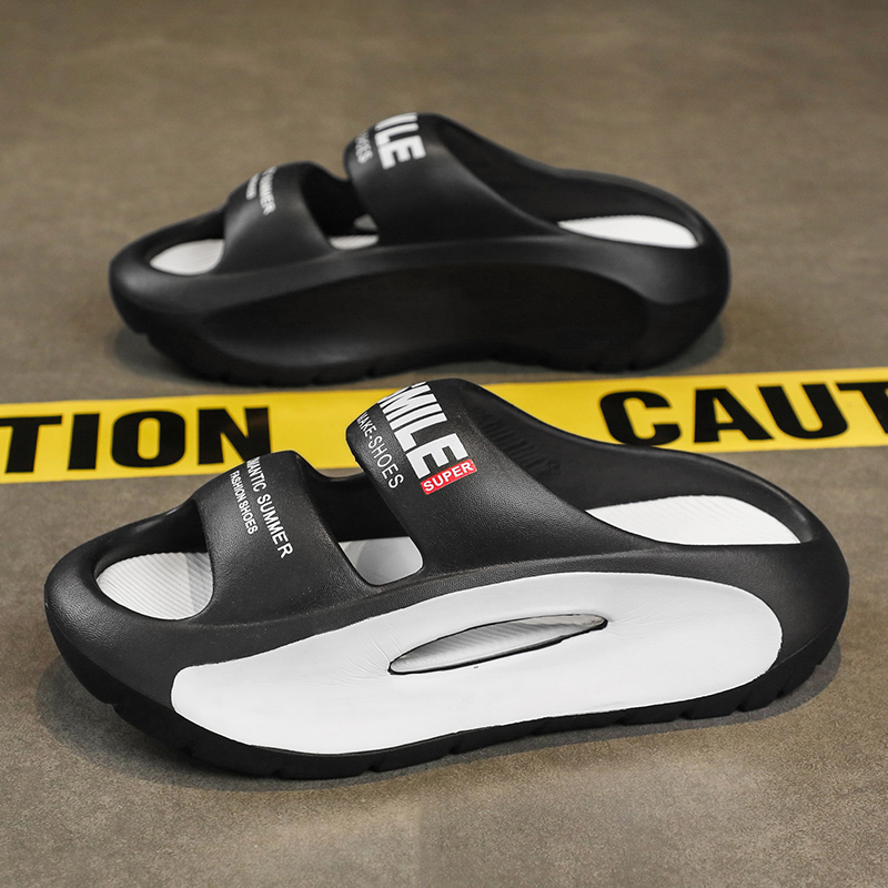 Trend Men Women Slippers Outdoor Indoor Sandals Beach Thick Soft Sole Slides Men Flip-flops Couple Slippers Men Casual Shoes