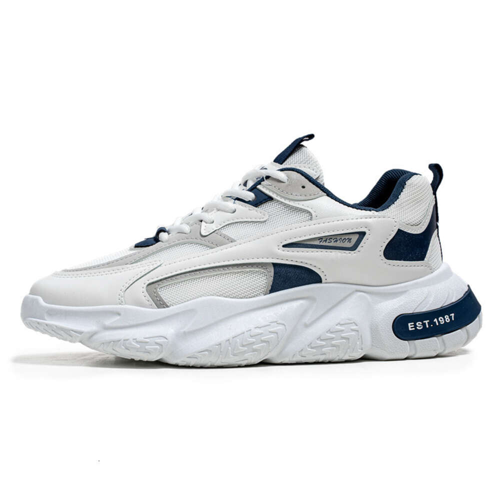 Men's Trendy New Breathable Mesh Casual Running Versatile Thick Soled Sports Chunky Shoes