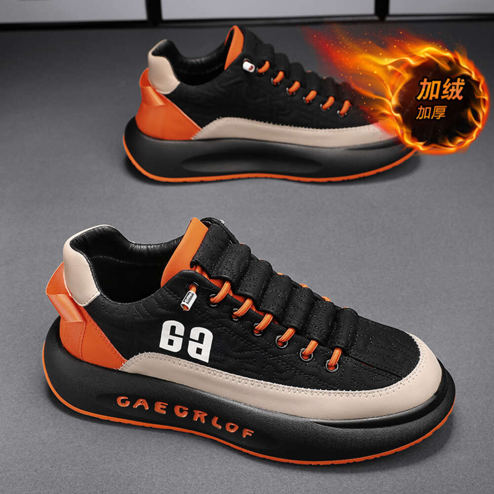 203 Special price store autumn and winter low cut leather men's cotton shoes