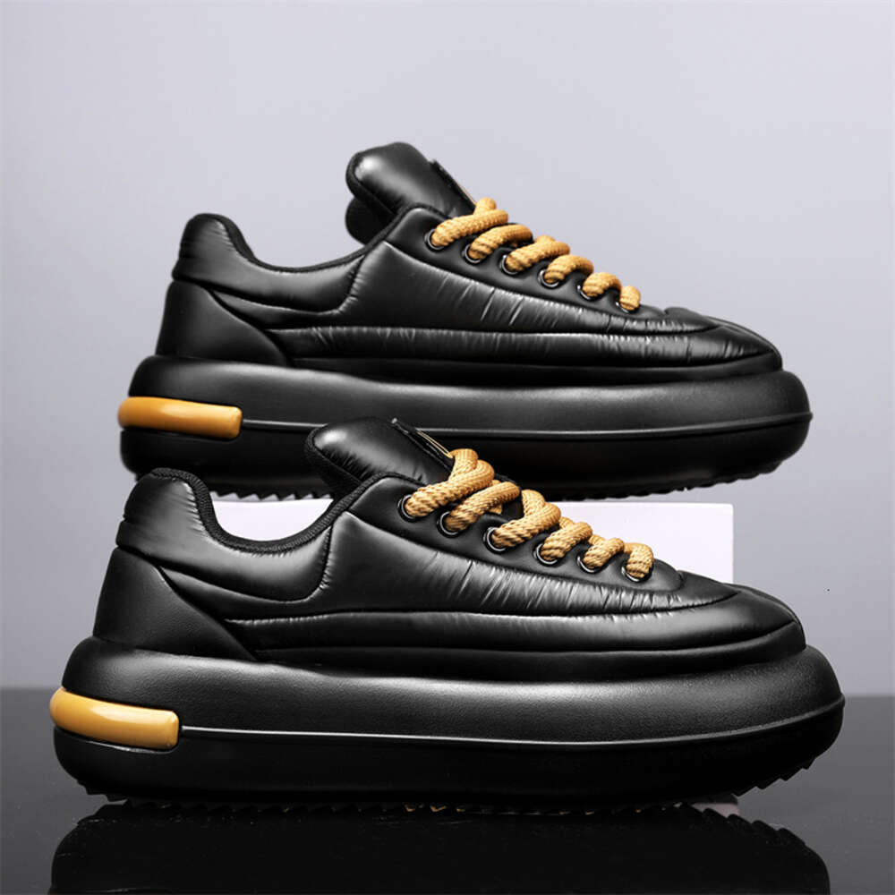 28 Special price store autumn and winter down leather men's shoes