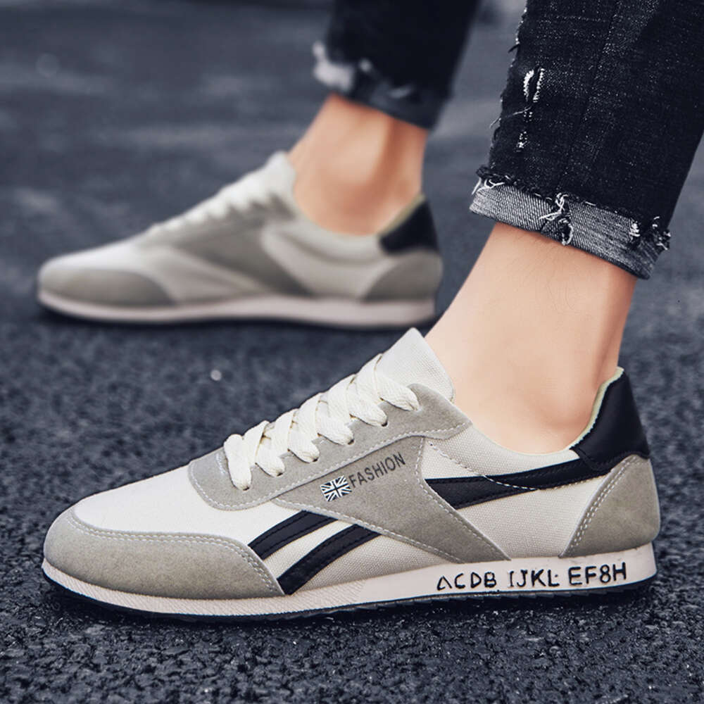 37 Four Seasons Canvas Low Top Men's Board Forrest Gump Shoes, Special Offer Store