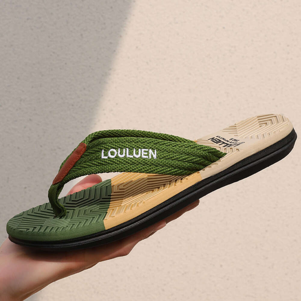 Brand Flop Summer High Quality Non Slip Outdoor Beach Flip Flops Flat Fashion Casual Slippers Men Chinelo Masculino Ddmysaturn