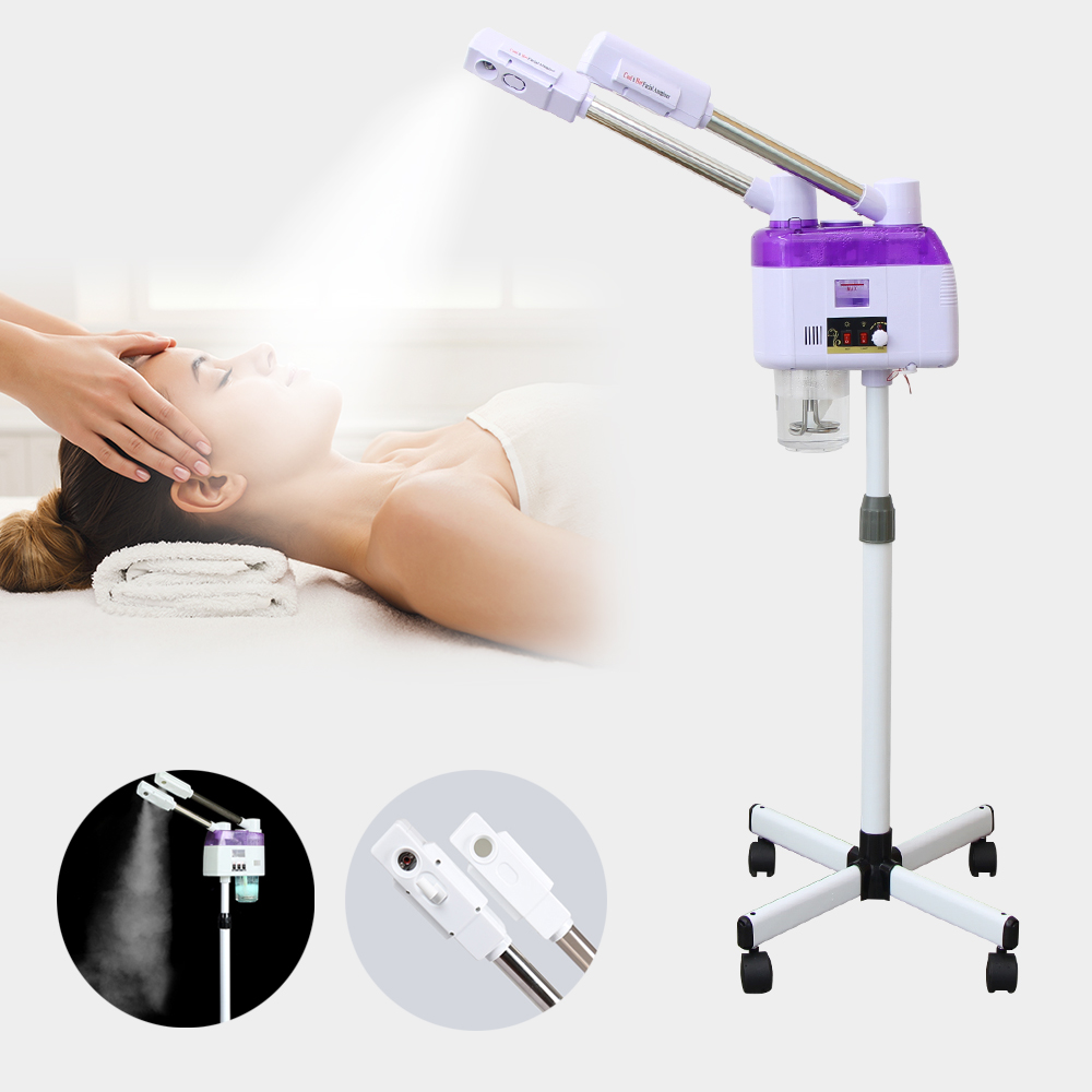 Hot Cold Facial Steamer Spray Machine Professional Skin Care Humidifier Deep Cleaning for Face Sprayer Beauty Spa Device