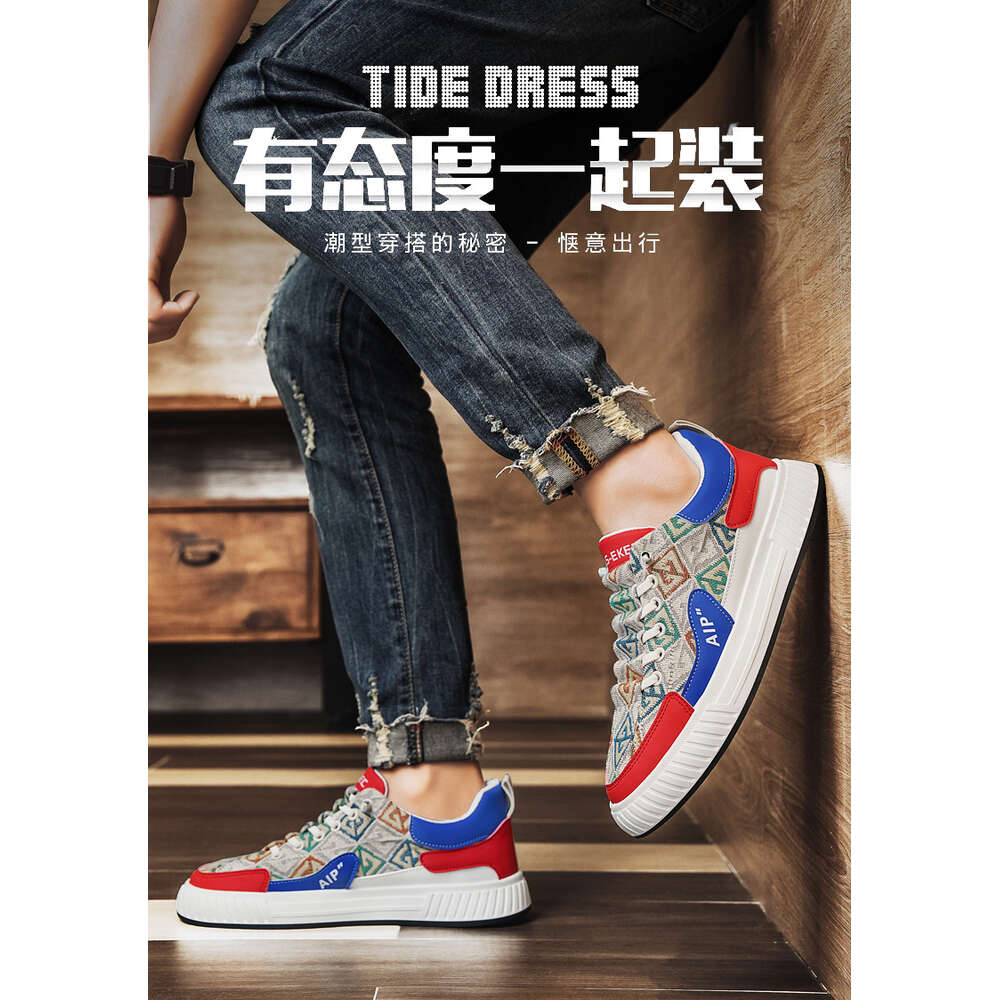 143 Four Seasons Casual Men's and Low Top Board Shoes at Special Offer Store