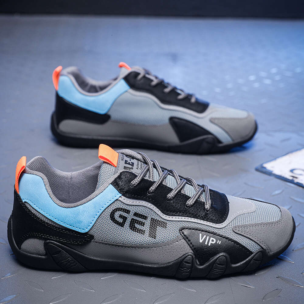 2024 New Product Mesh Breathable Soft Sole Flat Casual Running Shoes Anti-Slip Fashionable Walking Style