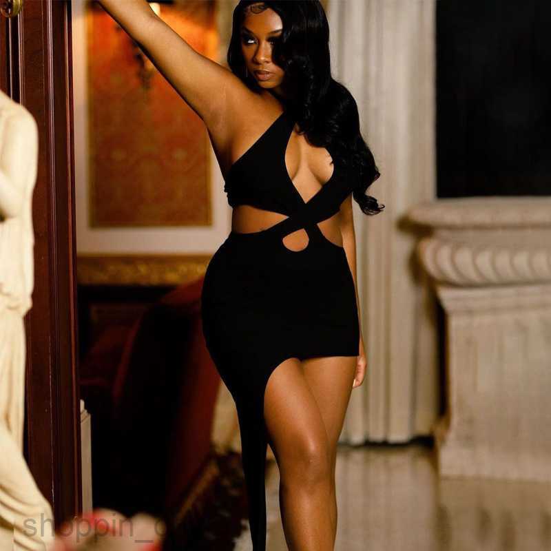 Basic Casual Dresses Spring Women's Wear Hanging Neck, Backless Solid Color Hollow out Dress Women Shirt Dress