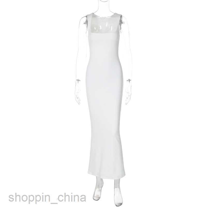 Basic Casual Dresses Women's Fashion Solid Color Temperament Style Sexy Square Neck Double layered Versatile Wrapped Hip Dress for Women