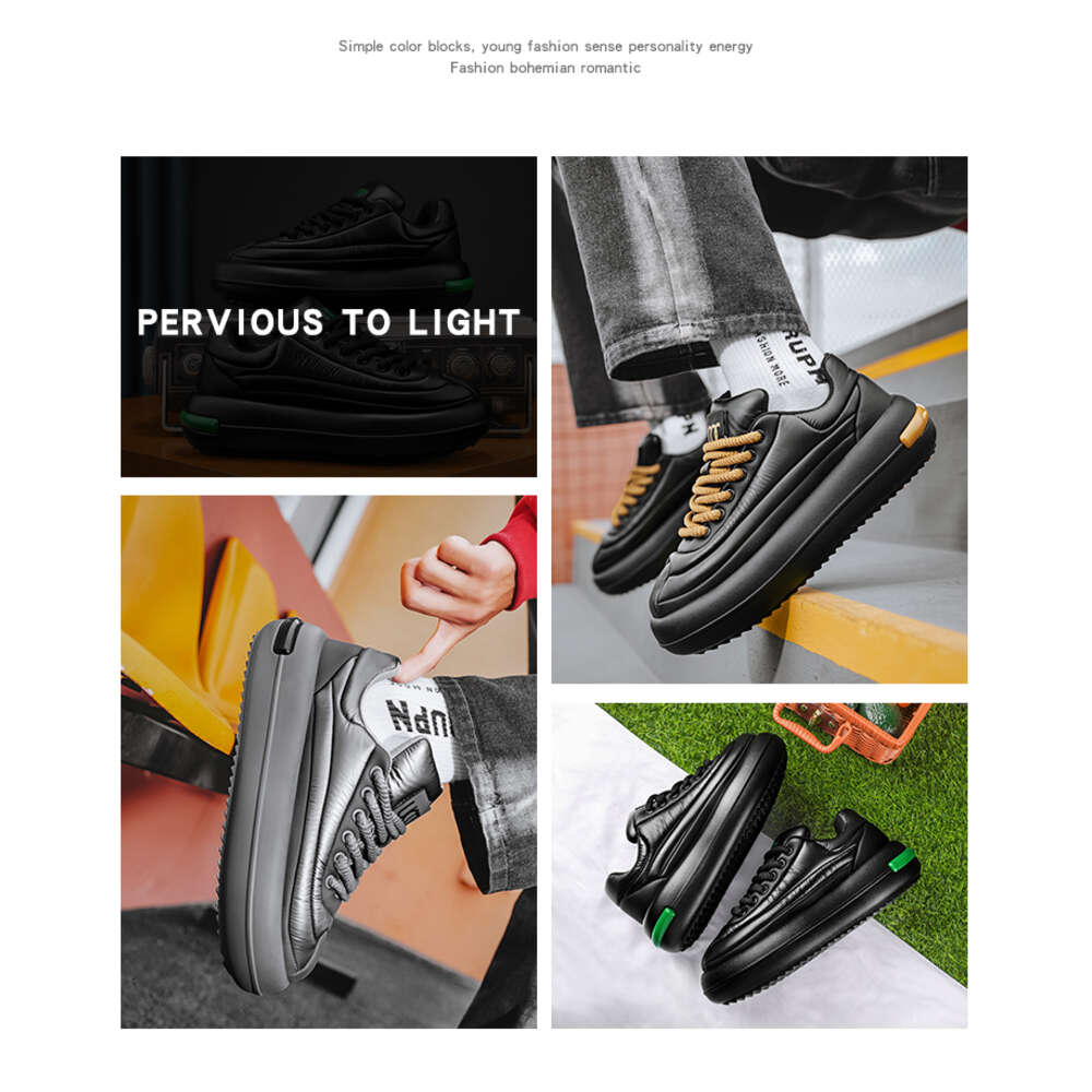 28 Special price store autumn and winter down leather men's shoes