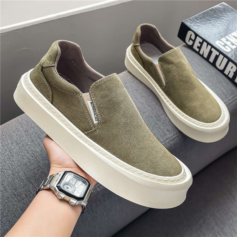 0034 Four Seasons Leisure Cloth Top Men's Shoes in One Step at the Special Offer Store