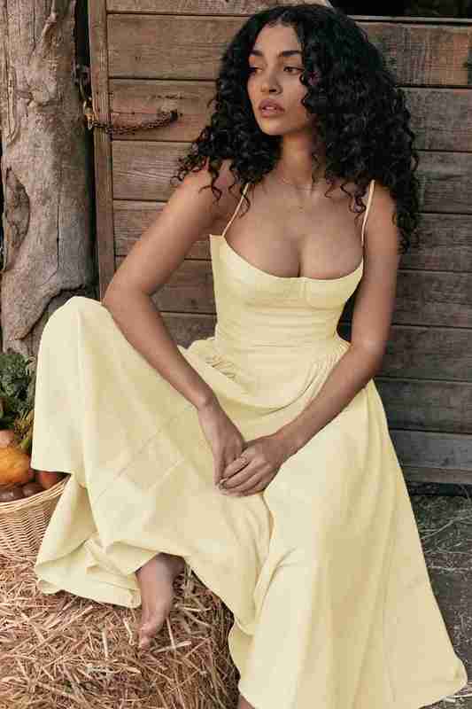 Designer Summer women skirt vintage maxi dress court style sexy wear halter dress Floral solid color new Dresses G05