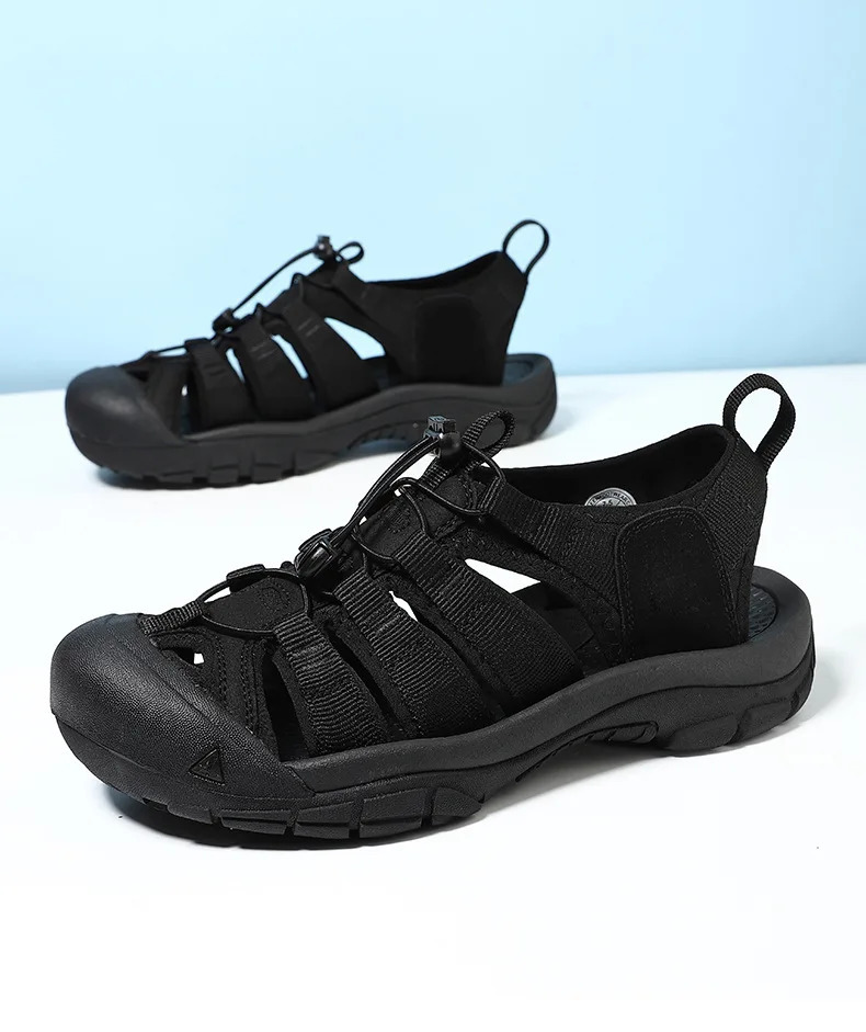 Women Mesh Sandals Summer Classic Mens Outdoor Sandals Soft Comfortable Beach Sandals Slippers Men Shoes Large Size 36-46 240612