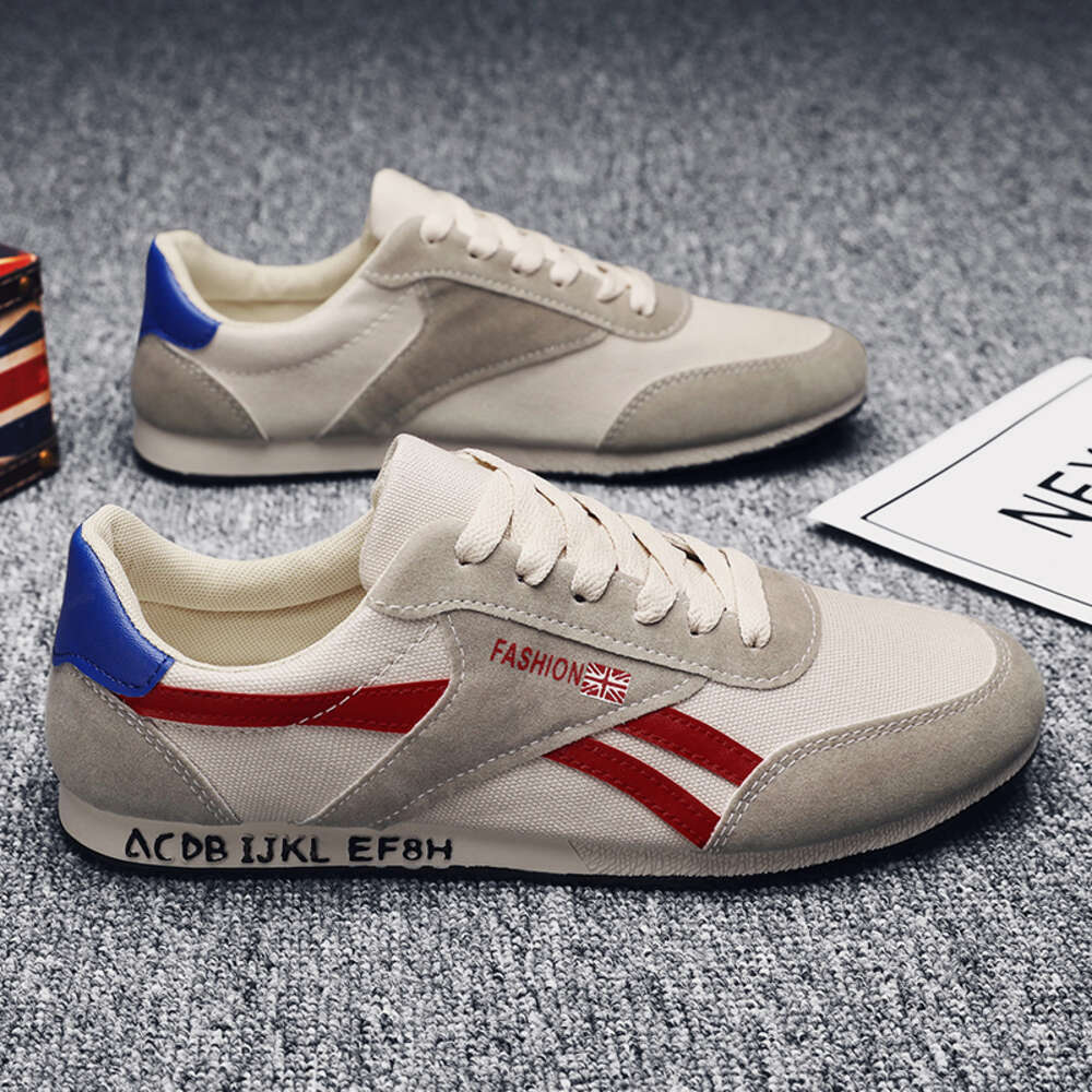 37 Four Seasons Canvas Low Top Men's Board Forrest Gump Shoes, Special Offer Store