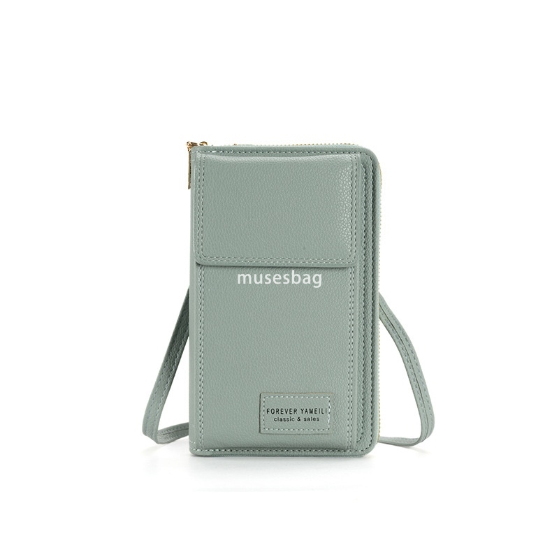 Designer Women High Quality Fashionable New Practical Mobile Wallet Classic Retro Multi functional Shoulder Bag PU Leather Crossbody Bag
