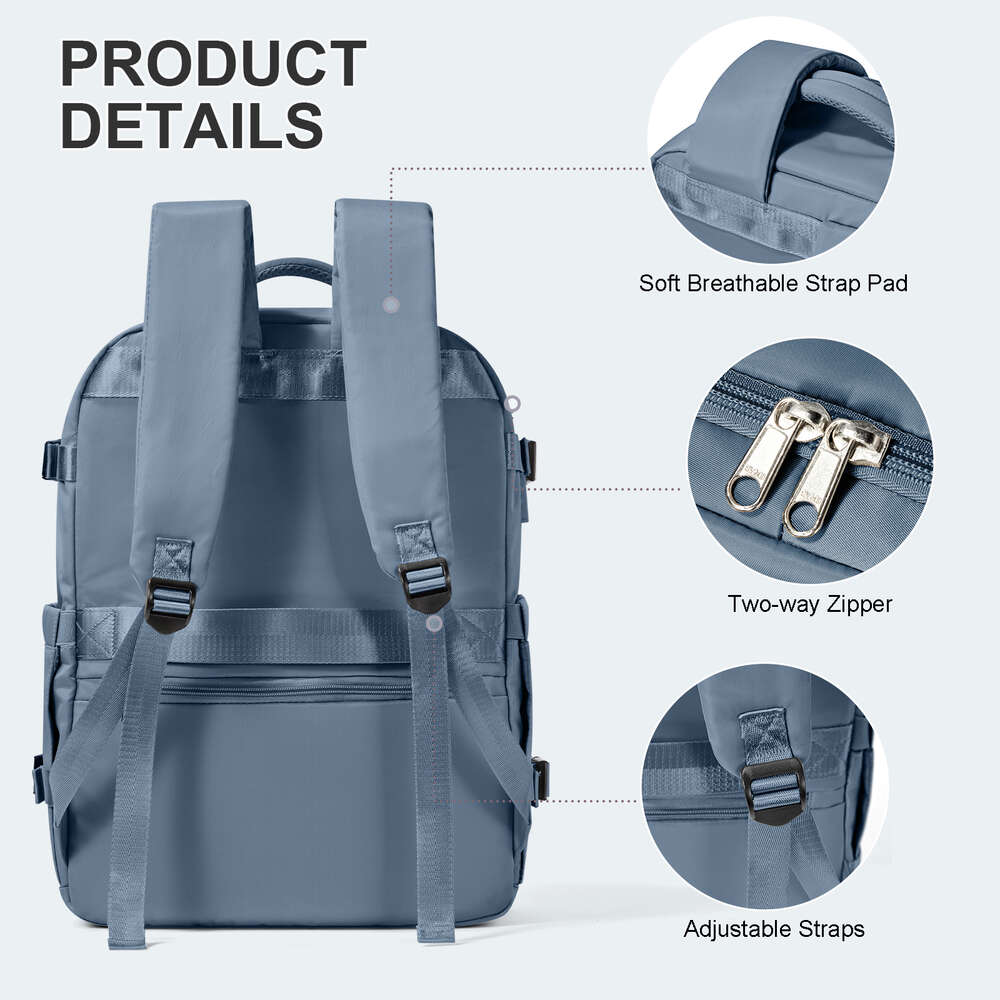 Bag Laptop Travel for Women Large Capacity Easyjet Carry-Ons 45x36x20 Ryanair 40x20x25, Men's Cabin Backpack H6.13#75 ddmythur