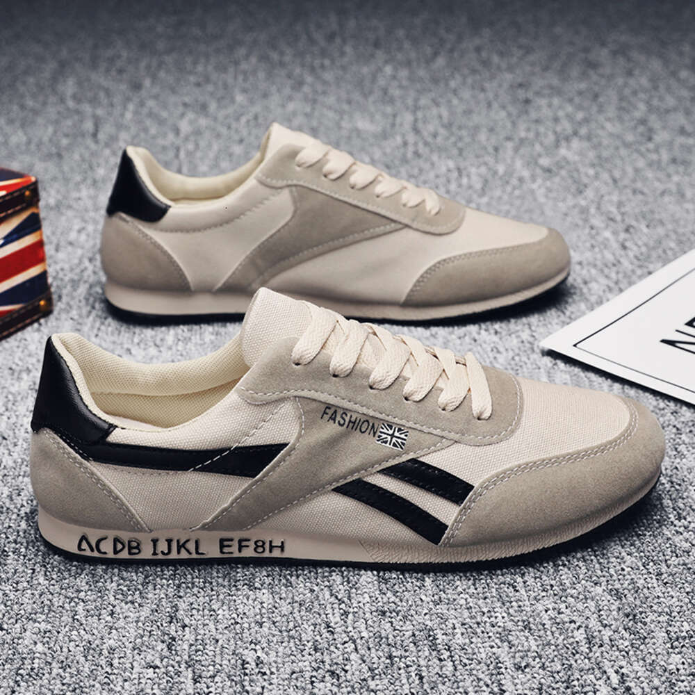 37 Four Seasons Canvas Low Top Men's Board Forrest Gump Shoes, Special Offer Store