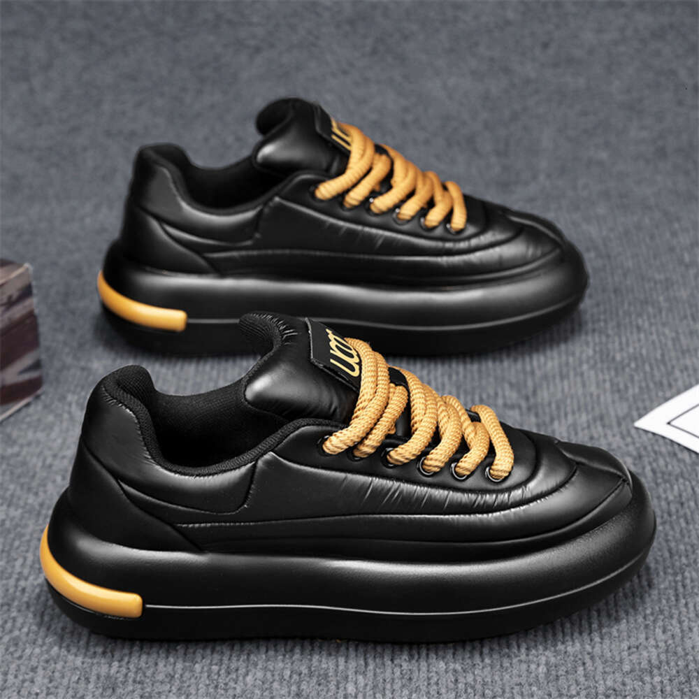 28 Special price store autumn and winter down leather men's shoes