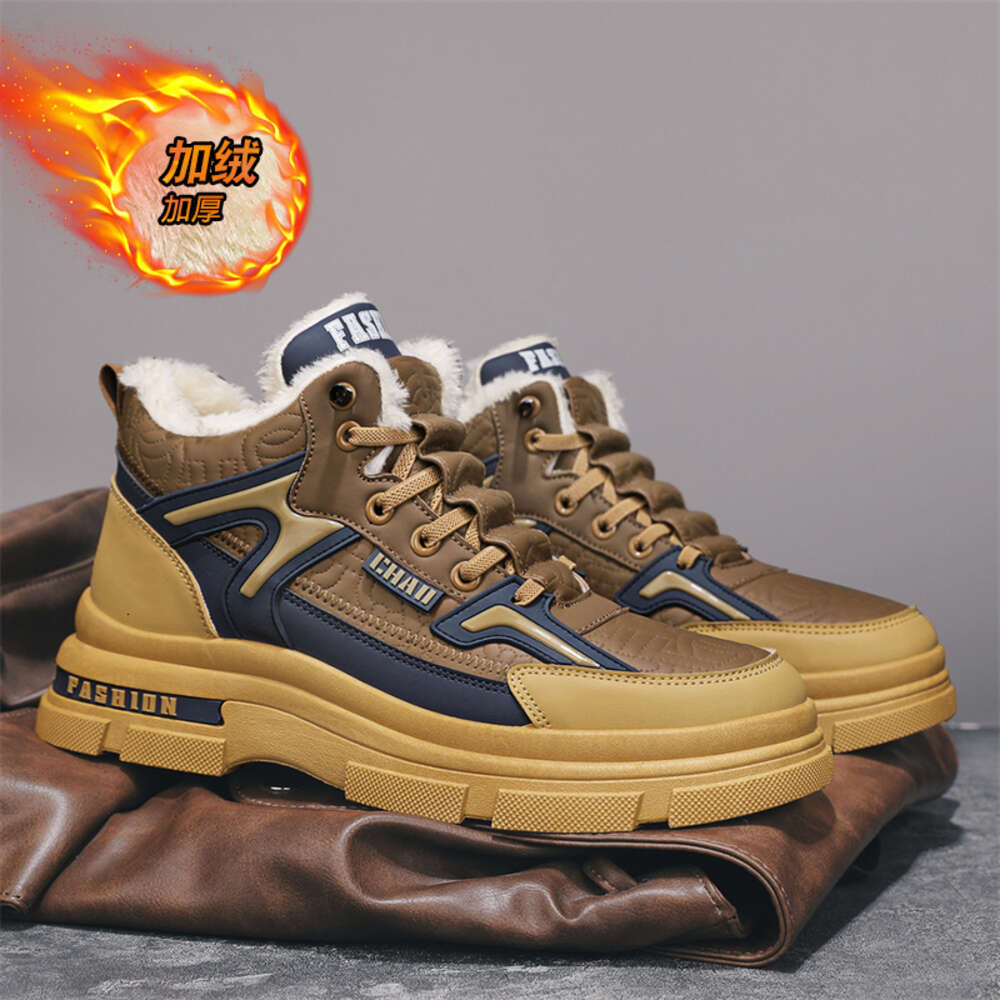 188 Special Offer Shop Autumn/Winter Mid Top Leather Martin Men's Boots