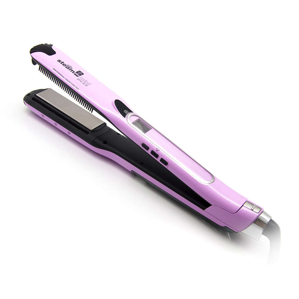 Top Selling New Arrival Vapor Pod Fast Steamer Flat Iron Titanium Tourmaline Coating Professional Steam Hair Straightener