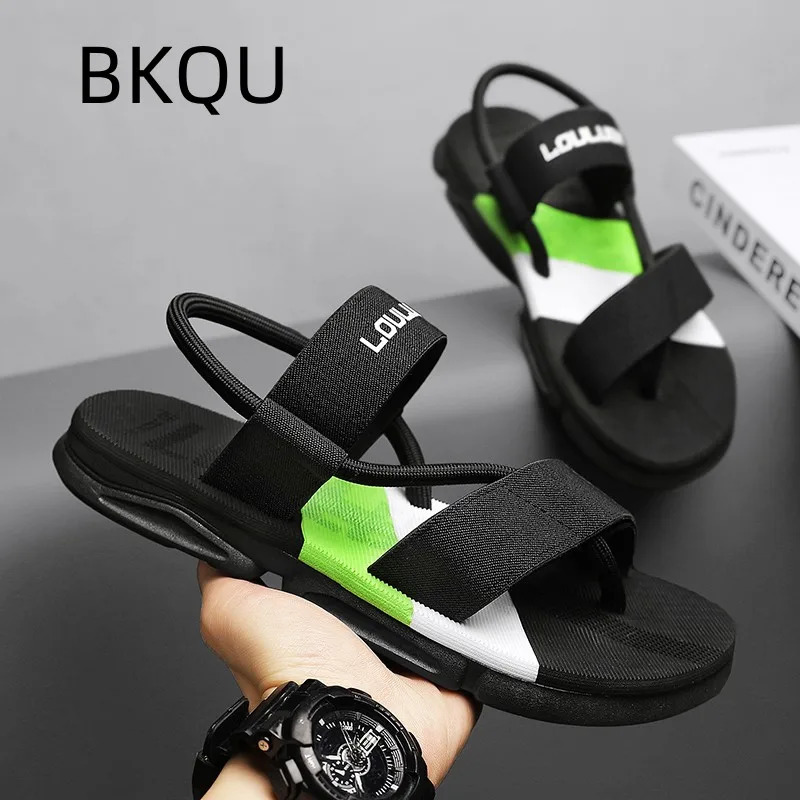 Men Summer Sandals Water Proof Fashion Breathable Casual Beach Non-slip Youth Trend Platform Wear-Resistant Outdoor Summer Main 240612