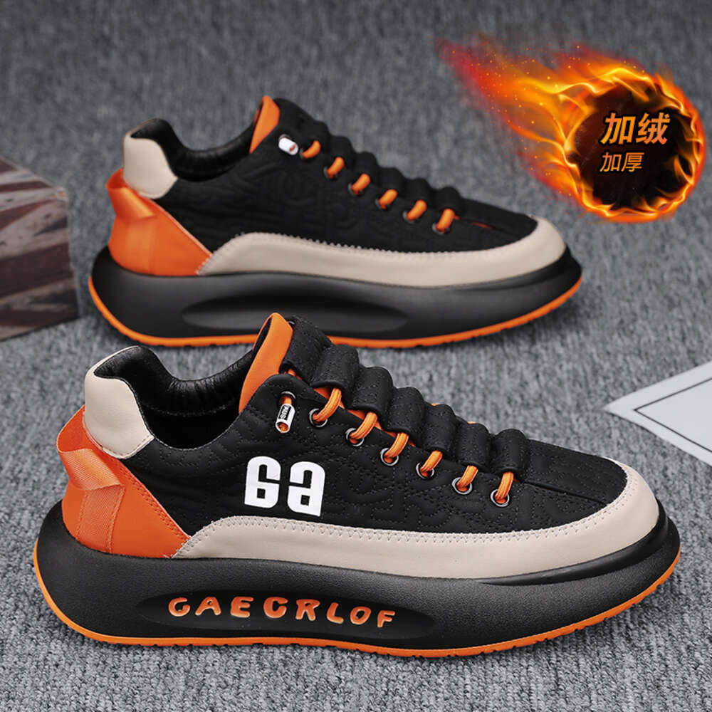 203 Special price store autumn and winter low cut leather men's cotton shoes