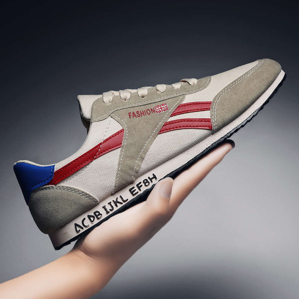 37 Four Seasons Canvas Low Top Men's Board Forrest Gump Shoes, Special Offer Store