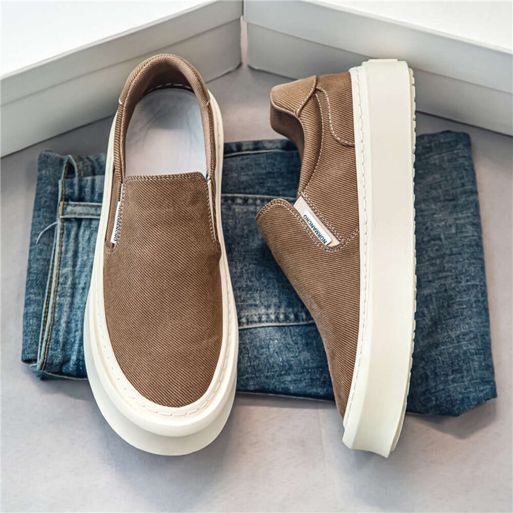 0034 Four Seasons Leisure Cloth Top Men's Shoes in One Step at the Special Offer Store