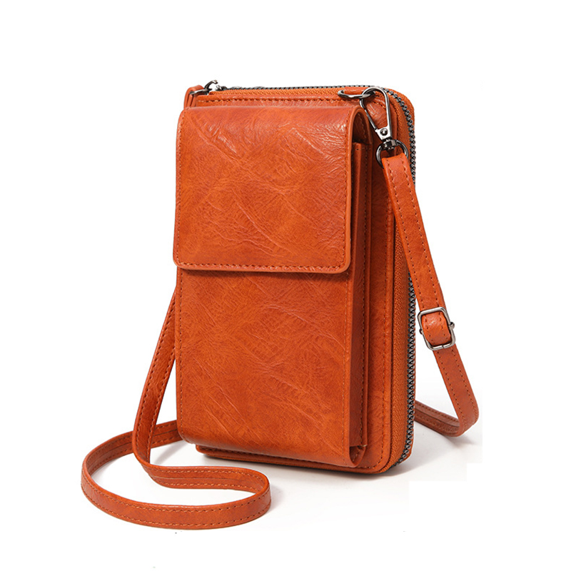 Fashion Ladies Small Crossbody Messenger Bags for Women Shoulder Bag Phone Wallet Mini PU Leather Card Holder Female Purse