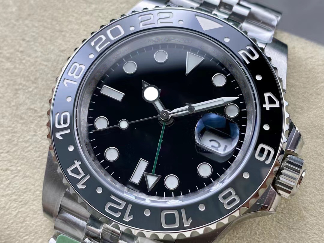 Latest High quality Watch Men Watch 40mm rotating ceramic bezel 2836/3186/3285 Movement 904L stainless steel watches sapphire waterproof