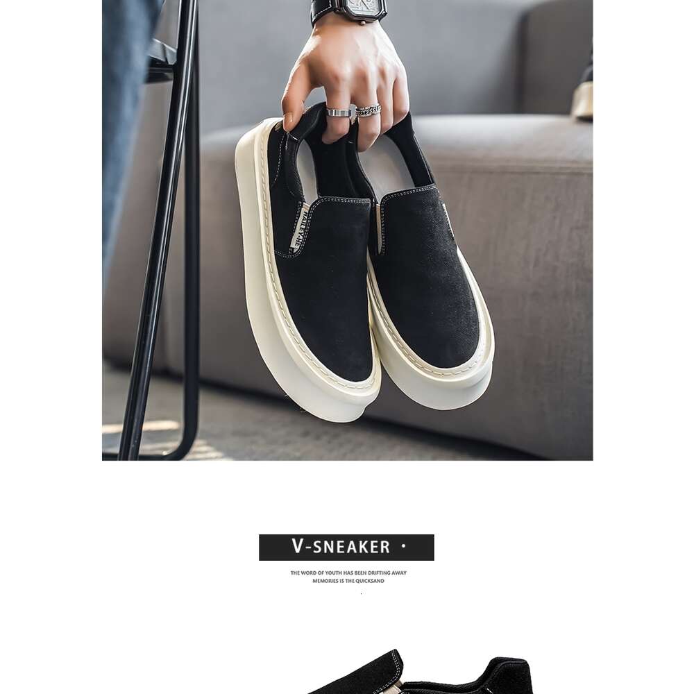 0034 Four Seasons Leisure Cloth Top Men's Shoes in One Step at the Special Offer Store