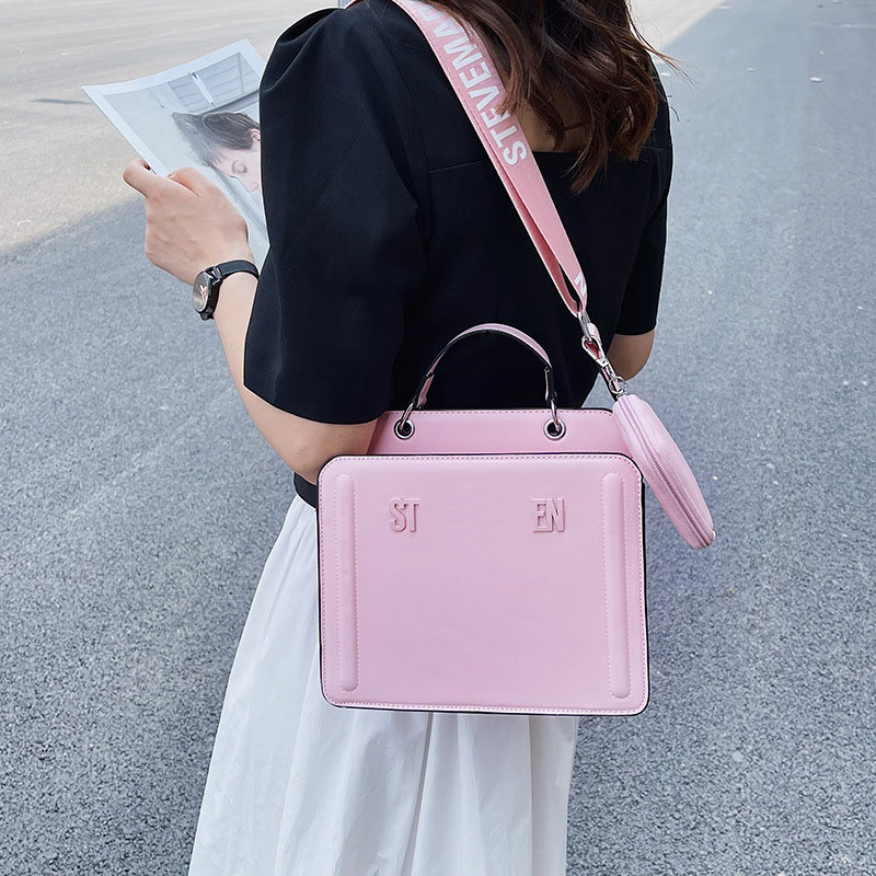 2024 Women Bevelyn Black bags steve Designer Shoulder bag Steve Purse And Bucket Set Luxury Leather Bags steven madden Tote Handbags
