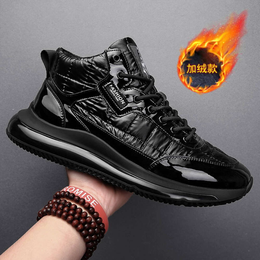 232 Special Offer Shop Autumn and Winter Leisure Sports Mid Top Men's Cotton Shoes