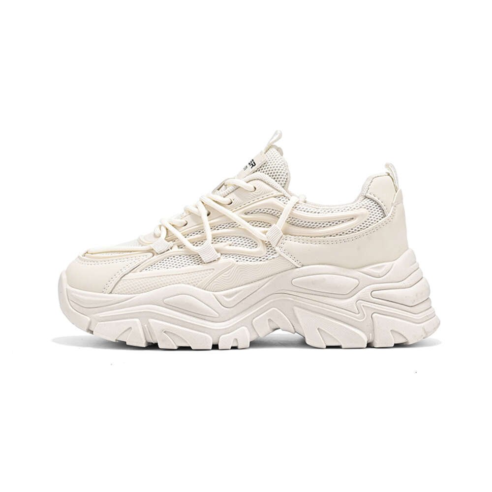 2024 new sports Fashion Chunky Breathable mesh fabric women's casual shoes