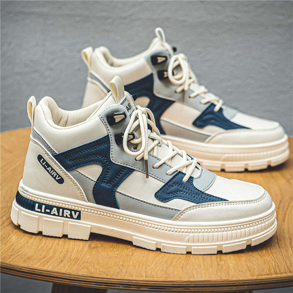 237 Autumn Leather Mid Top Martin Men's Shoes at Special Offer Store