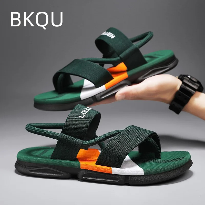 Men Summer Sandals Water Proof Fashion Breathable Casual Beach Non-slip Youth Trend Platform Wear-Resistant Outdoor Summer Main 240612
