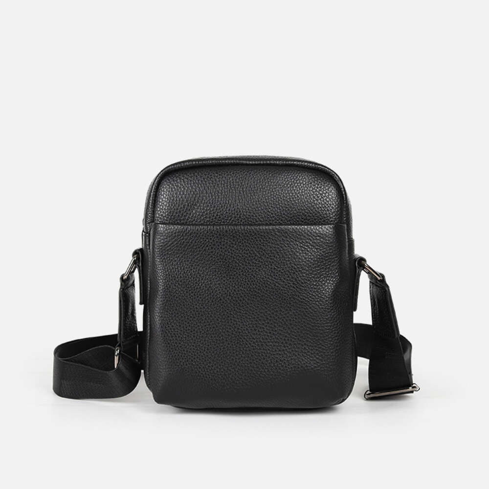 minimalist New and fashionable leather with large capacity men's shoulder bag, top layer cowhide crossbody bag H6.13#63 ddmythur