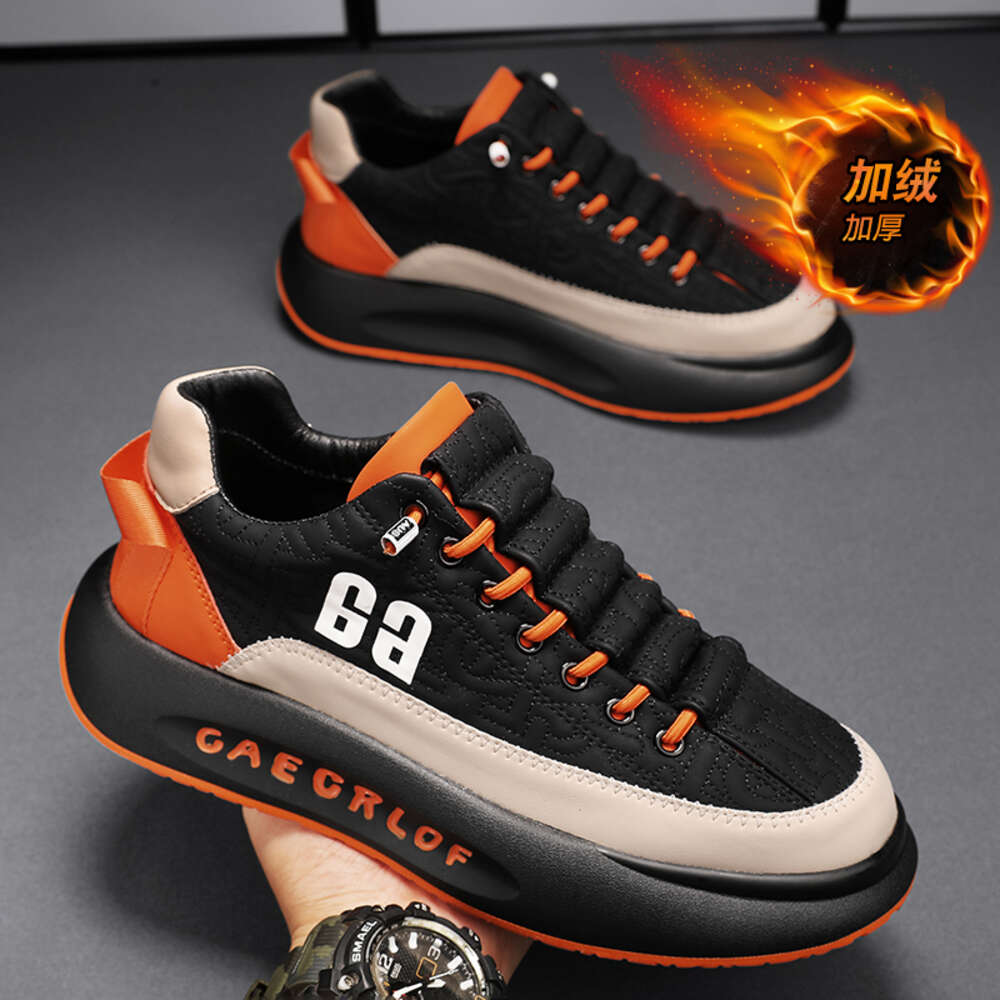 203 Special price store autumn and winter low cut leather men's cotton shoes