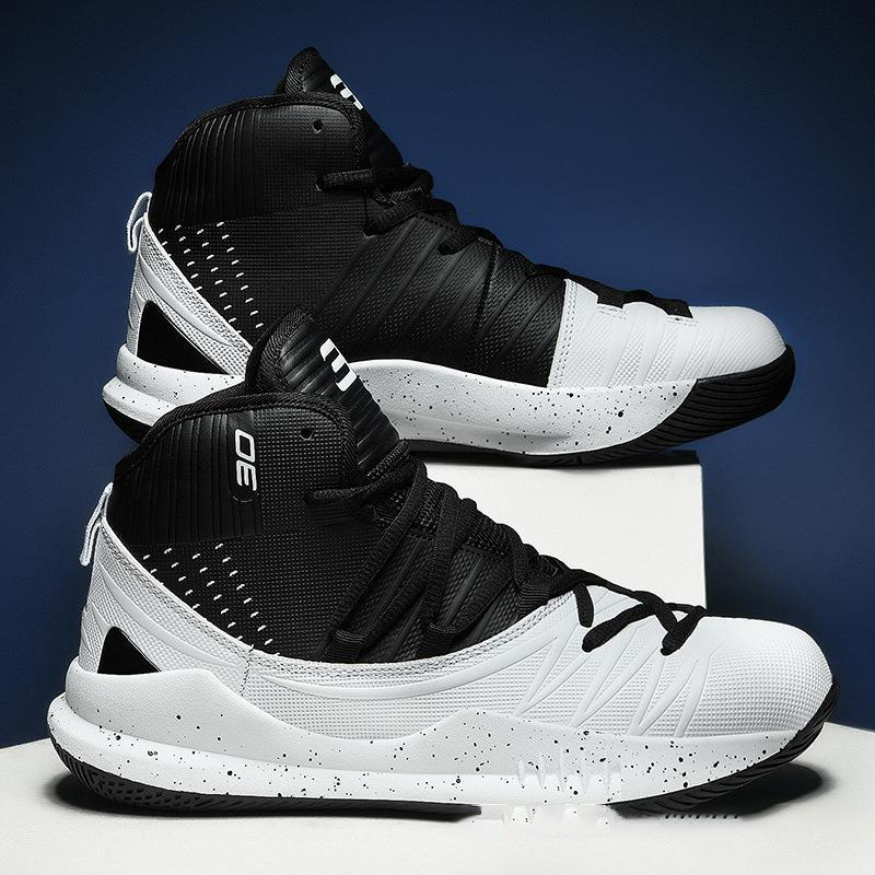 Breathable Anti-Slip Basketball Shoes for Men: Odor-Resistant and Wear-Resistant dh910320090