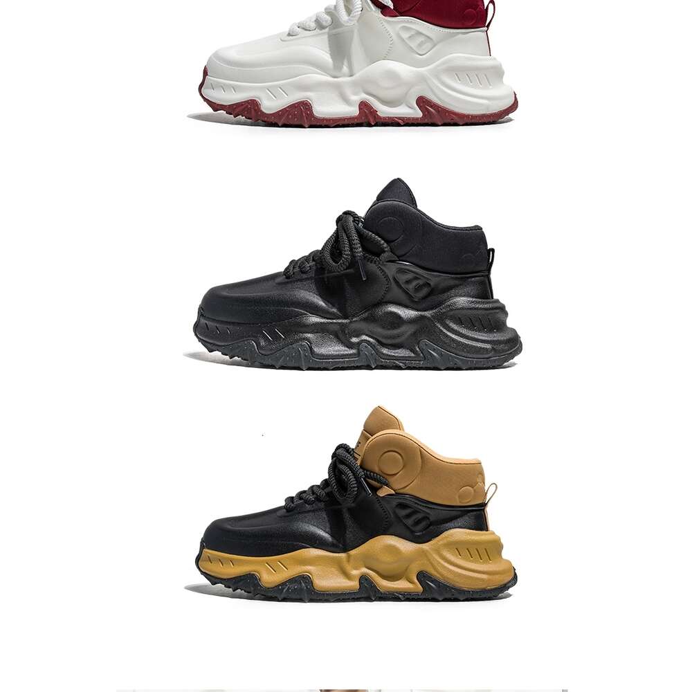 193 Special offer store autumn winter leather men's boots and cotton shoes