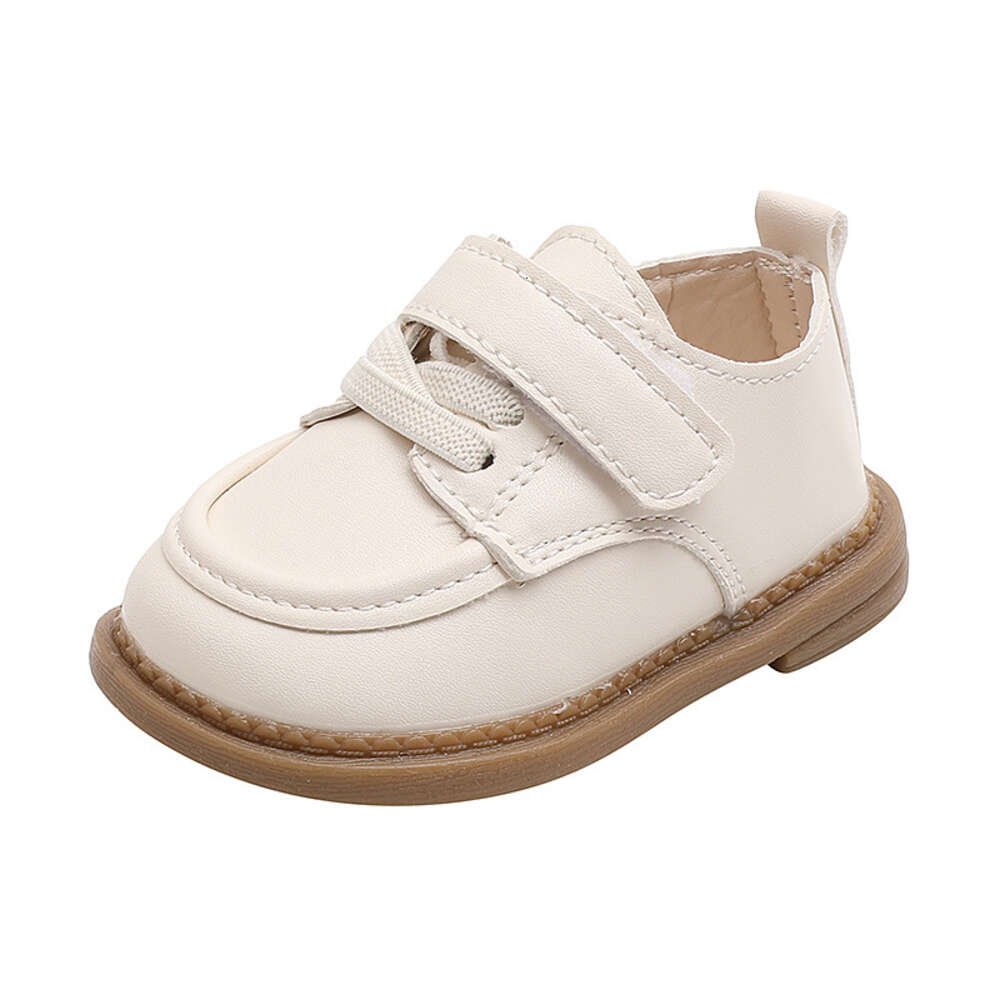 2024 autumn new 0-3 year old baby walking for boys and girls, soft soled children's leather shoes F613-20