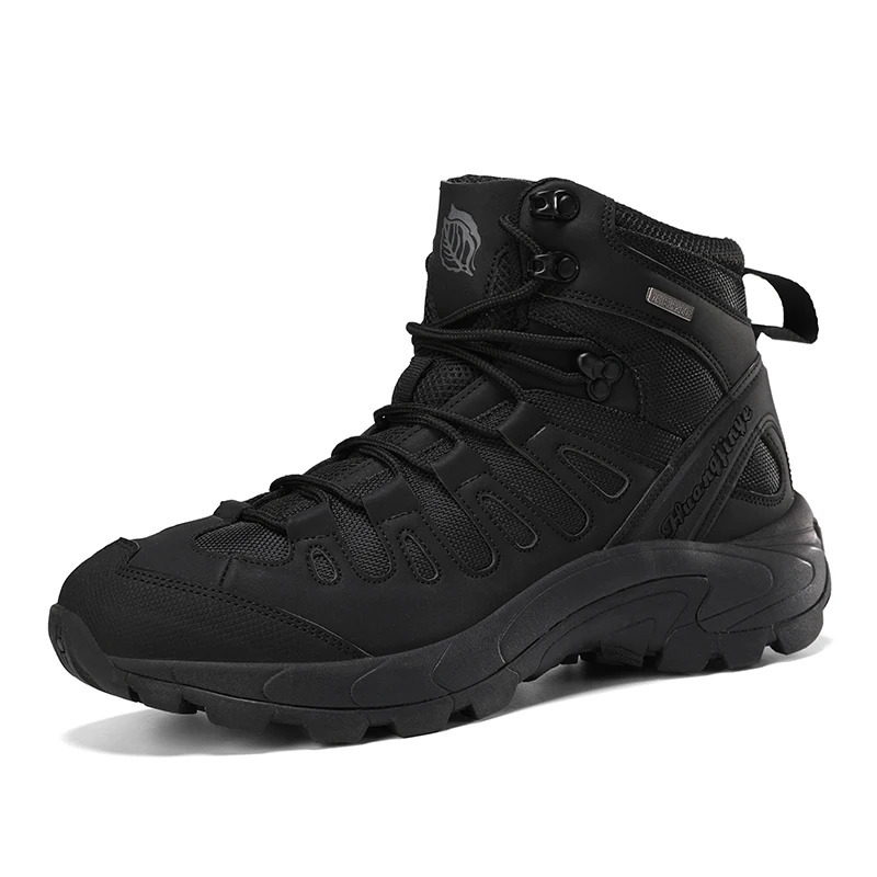 Mens Outdoor Hiking Boots Desert Combat Tactical Male Winter Shoes Men Ankle Work Safety Big Size 3946 240612
