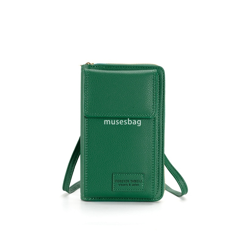 Designer Women High Quality Fashionable New Practical Mobile Wallet Classic Retro Multi functional Shoulder Bag PU Leather Crossbody Bag