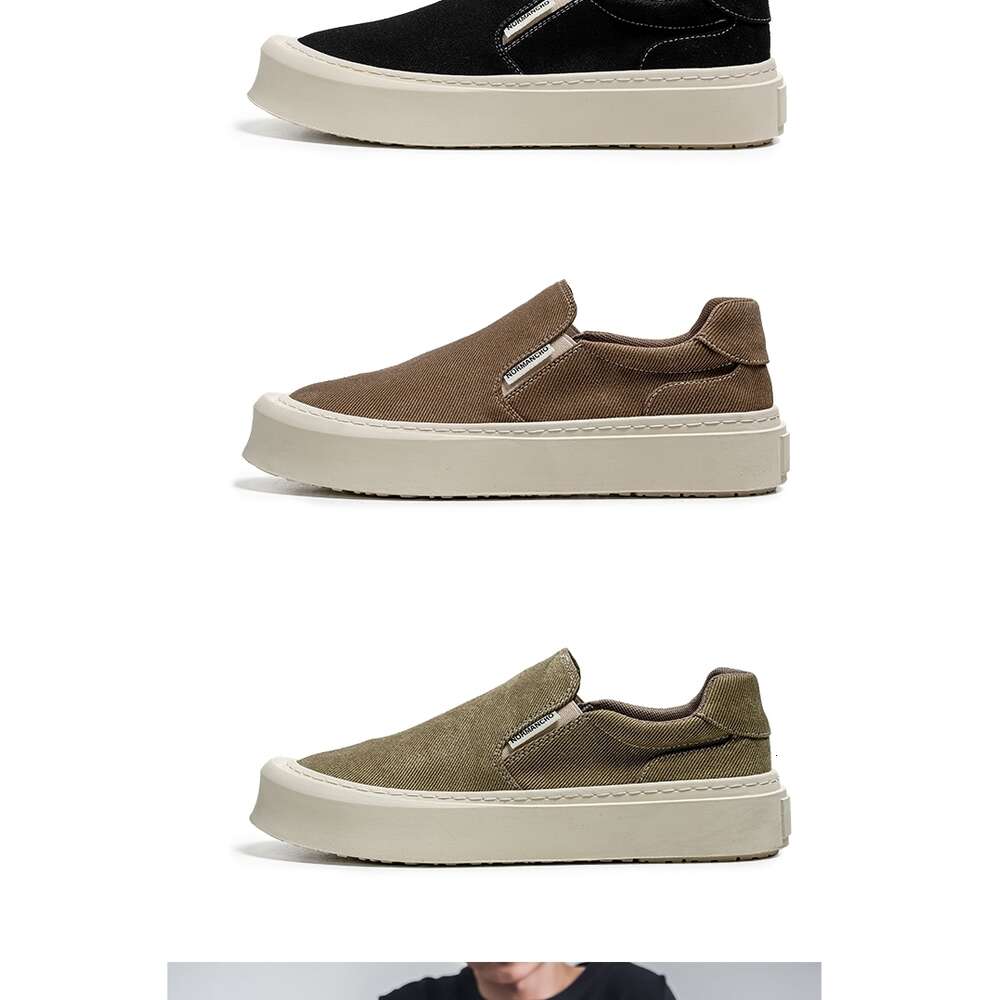 0034 Four Seasons Leisure Cloth Top Men's Shoes in One Step at the Special Offer Store