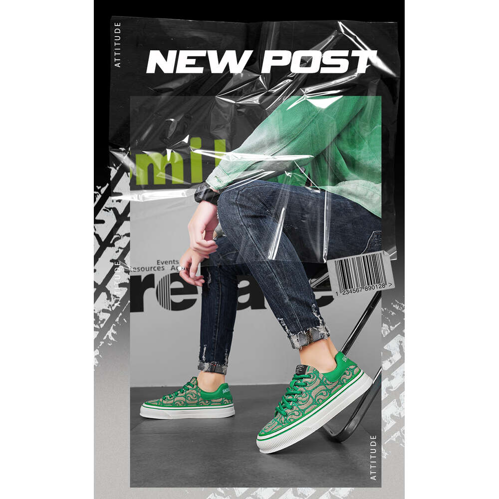 Four Seasons Fabric Casual Men's and Board Shoes at Special Offer Store