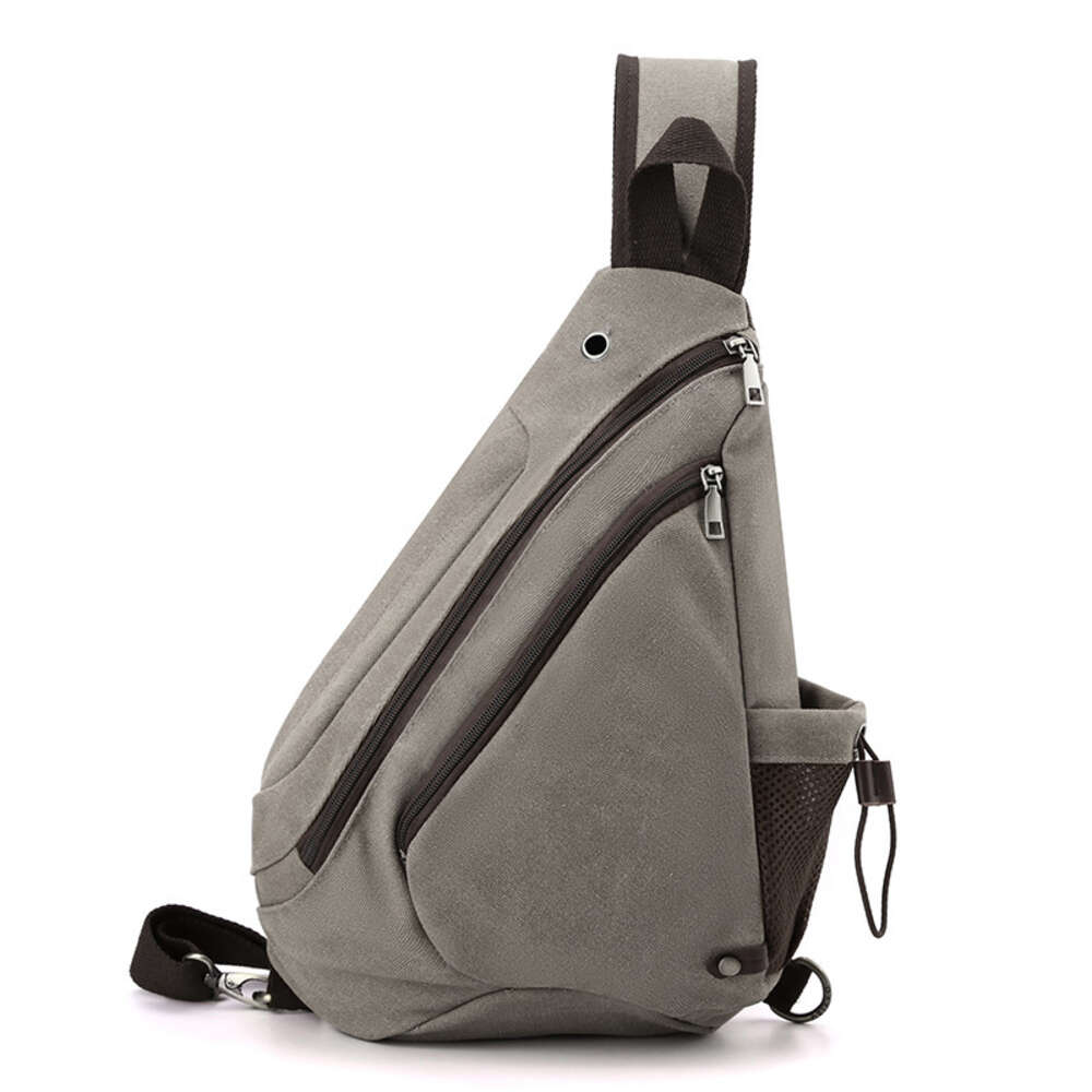 style Functional crossbody for men's fashion label single shoulder bag, multifunctional cycling backpack, large capacity canvas bag H6.13#35 ddmy