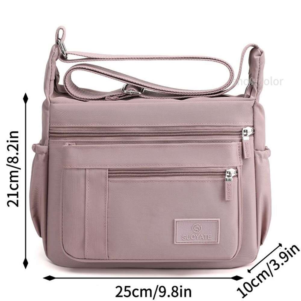 Fashion Shoulder Crossbody Bag for Women Messenger Bags Waterproof Nylon Ladies Handbag H6.13#22 ddmy 5108
