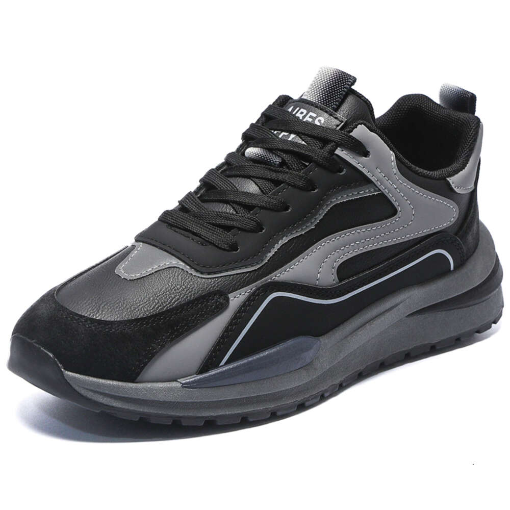 2024 Men's Fashion Sports Shoes Breathable and Comfortable Casual Walking with Thick Sole New Release