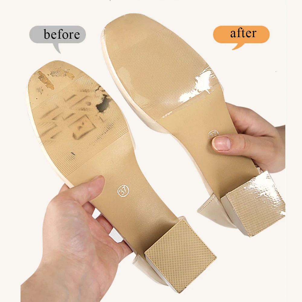 High Heels Sole Tape Dirtyproof Protector Film Shoe Accessories Sole Protective Film Self-Adhesive Sole Protector Sticker Clear 240613